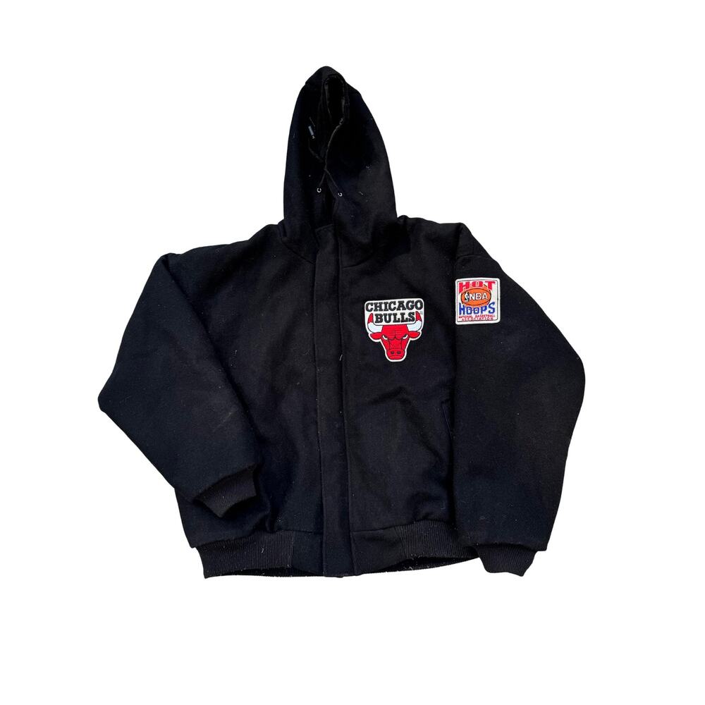 Vintage Chalk Line Jacket Chicago Bulls 90s Hot Hoops Size XL